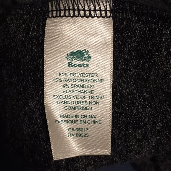 Dark gray heather long sleeve sweater - Picture 4 of 5